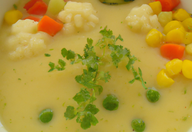 Velouté de légumes rapide