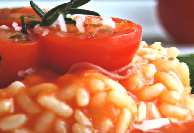 Risotto à la tomate