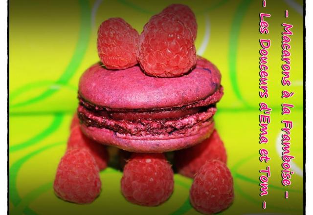 Macarons à la framboise inratables