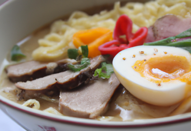 Ramen, Plat typique japonais