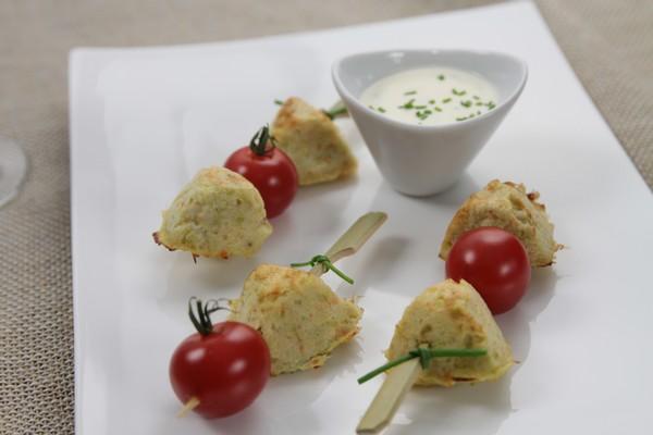 Brochettes poireaux et Petits Coraya