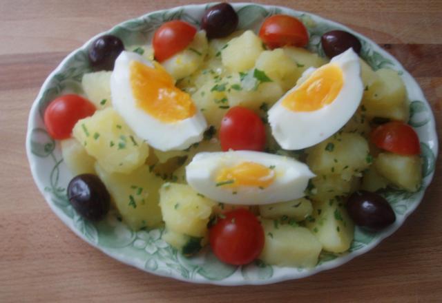 Salade de pomme de terre froide