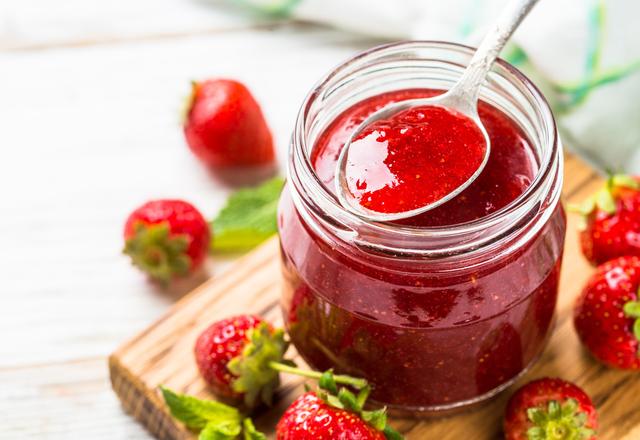 Confiture de fraises maison