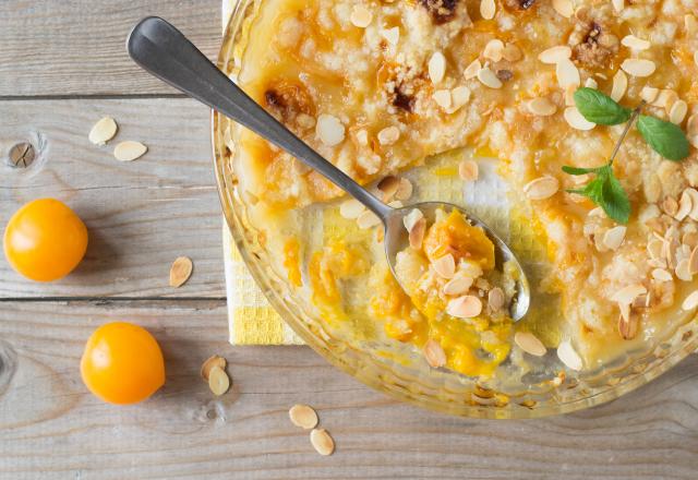 Crumble de Palets Bretons aux prunes