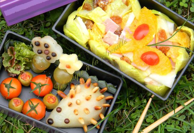 Bento Petit hérisson au jardin