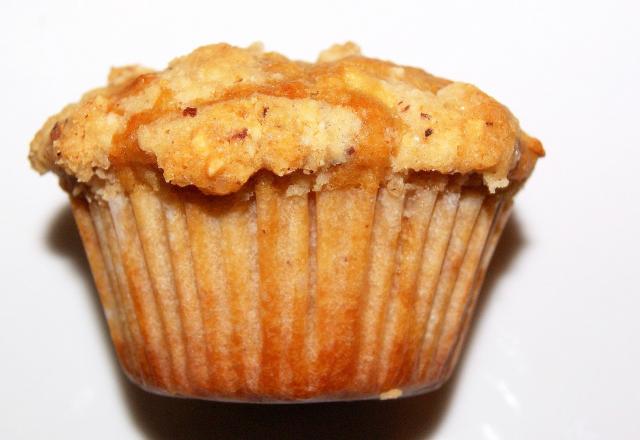 Muffins aux pommes et au streusel