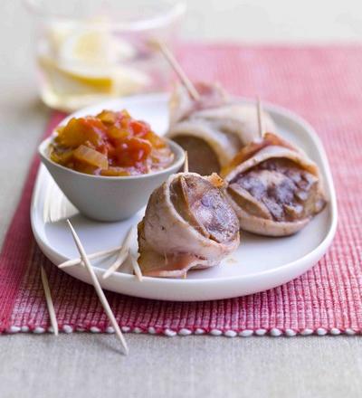 Bouchées de rognons de génisse au bacon et ketchup maison