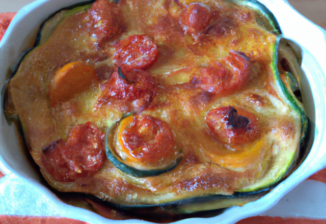 Gratin au légumes du soleil