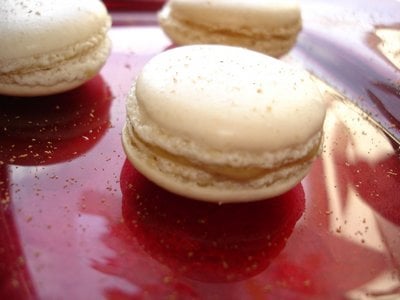 Macarons à la fève de Tonka