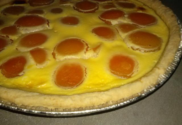 Tarte aux abricots à la vanille fraîche