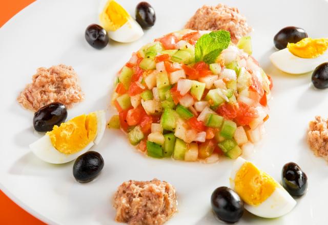 Salade tunisienne facile