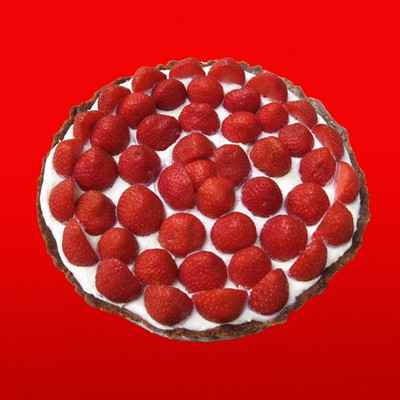 Tarte aux fraises chococo