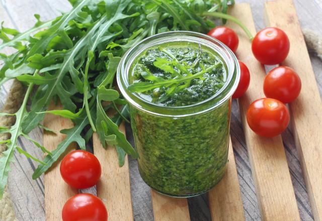 Pesto de roquette à la pistache