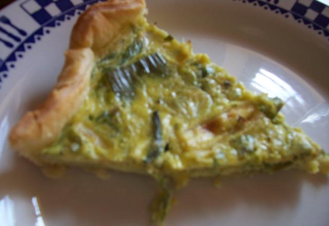 Quiche aux poireaux facile à réaliser