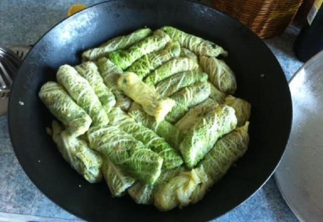 Dolmas arméniens aux choux