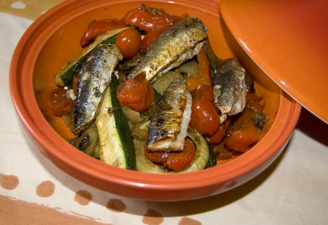 Sardines en tajine