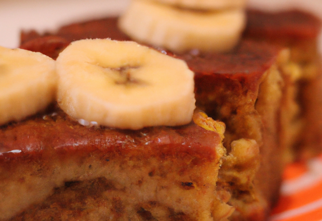 Gâteau à la banane express