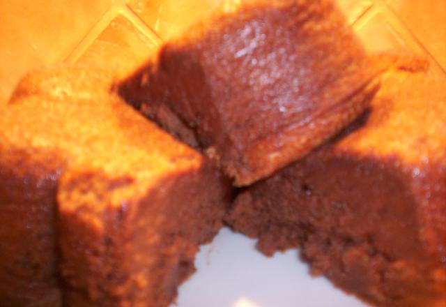 Fondant au chocolat et à la crème de marrons