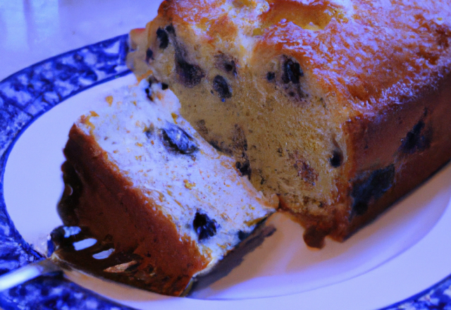 Cake au bleu d'Auvergne