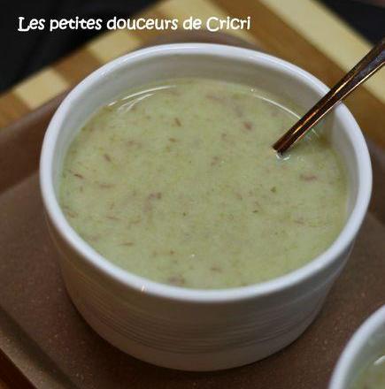 Velouté d'endives au maroilles