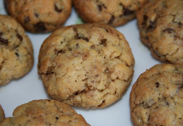 Cookies dodus aux pépites de chocolat