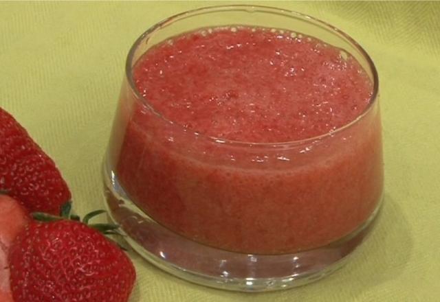 Coulis de fraises maison