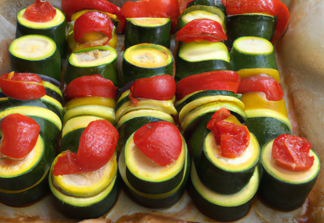 Papillotes de courgettes et tomates : vapeur ou barbecue