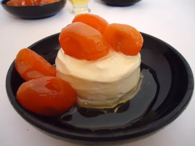 Parfait de miel aux kumquats caramélisés