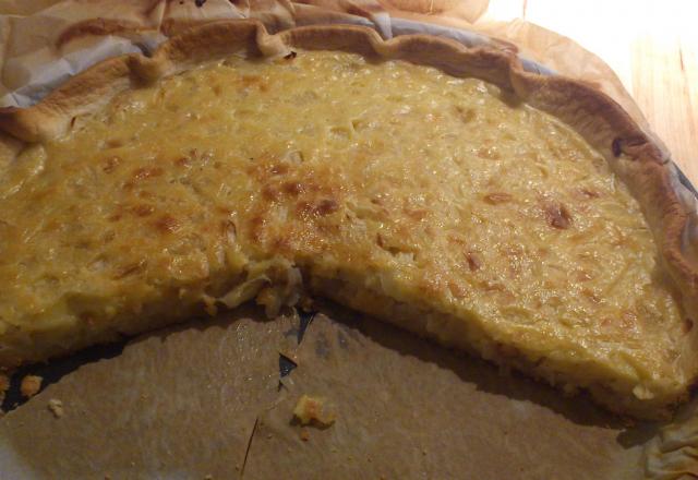 La tarte aux oignons