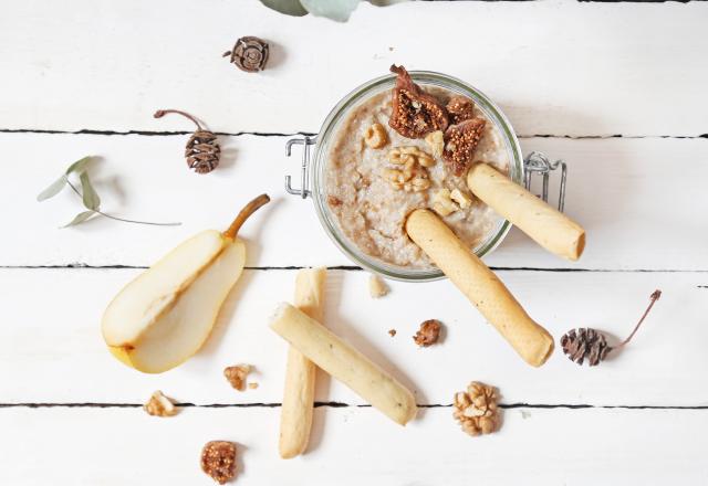 Dips sucré-salé au roquefort