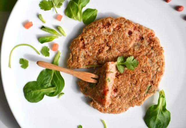 Galettes de sarrasin aux châtaignes Sauce butternut-champignon