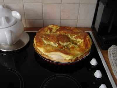 Tarte tatin au foie gras