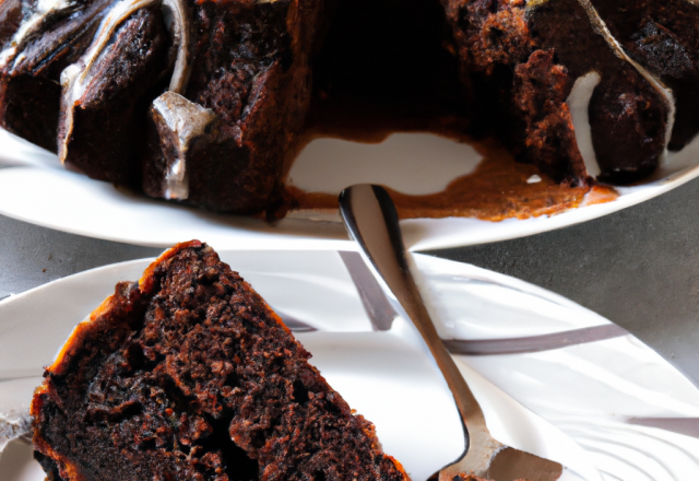 Gâteau au chocolat léger qui se mange tout seul