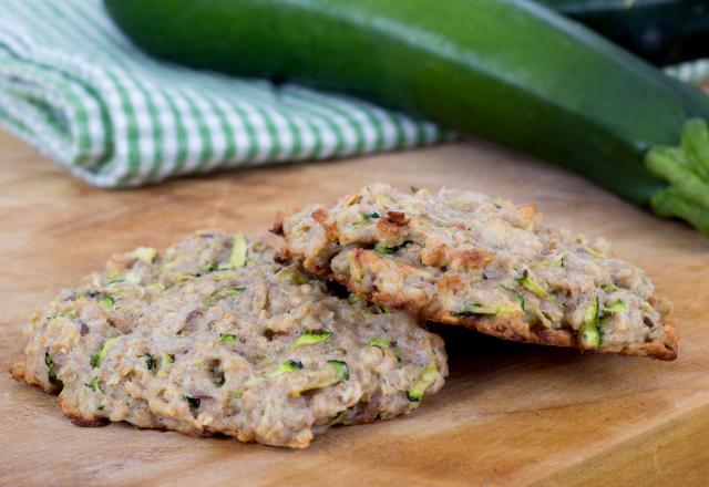 Cookies aux courgettes et à la feta