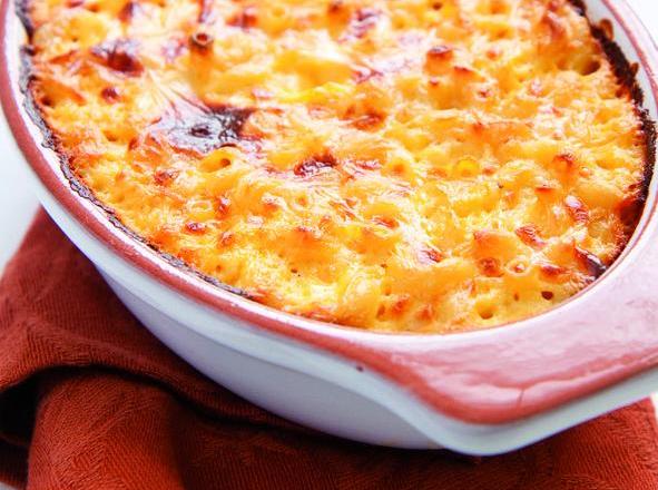 Gratin de pâtes au jambon, gratiné au fromage râpé Gusto Intenso Giovanni Ferrari