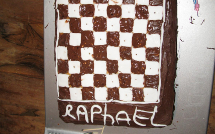 Gâteau échiquier