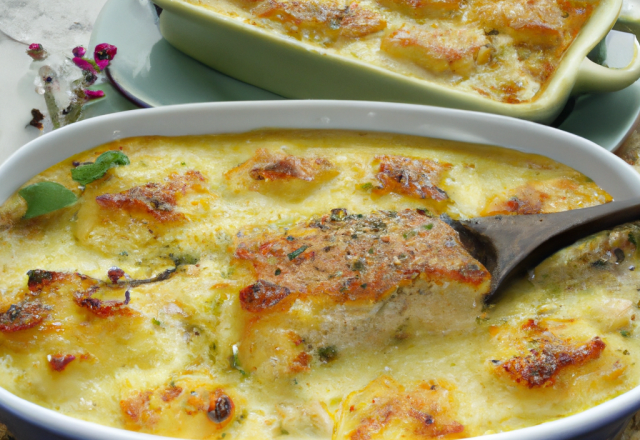 Gratinée de poissons