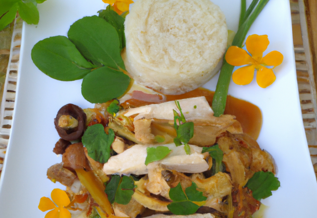 Sauté de dinde aux saveurs de l'asie