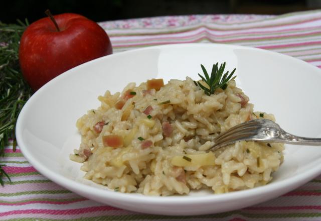 Risotto aux Pommes et au Romarin