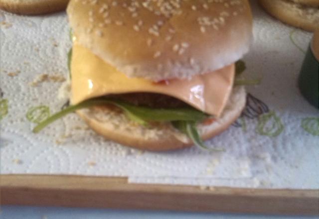 Le vrai hamburger fait maison