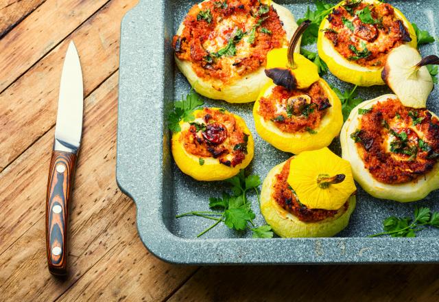 “Voilà une courge que j’adore” : Laurent Mariotte propose une délicieuse recette de pâtissons farcis !