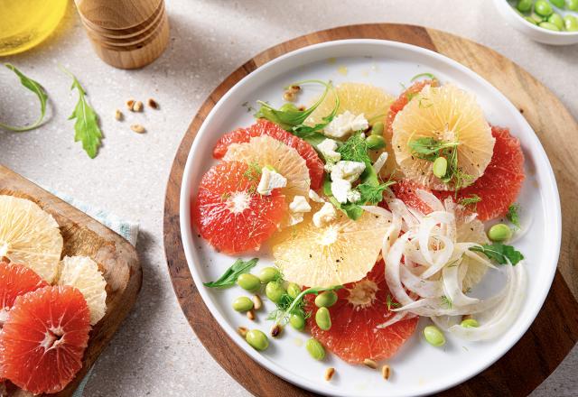 Carpaccio aux Pamplemousses