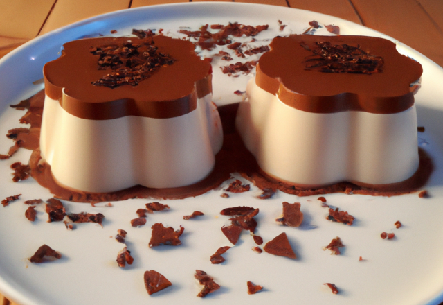 Bavarois 2 chocolats