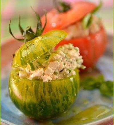 Tomates farcies au Cottage-Cheese