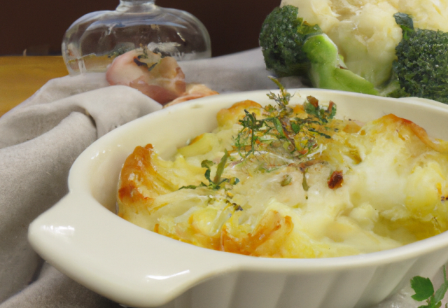 Gratin de chou-fleur au thermomix