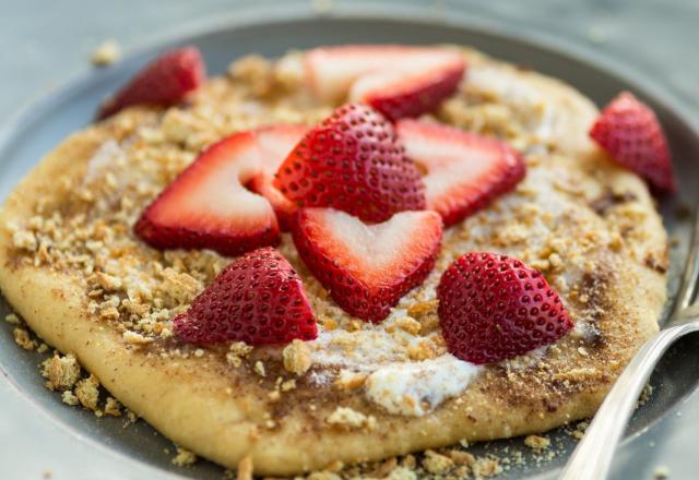 Pancakes à la fraise