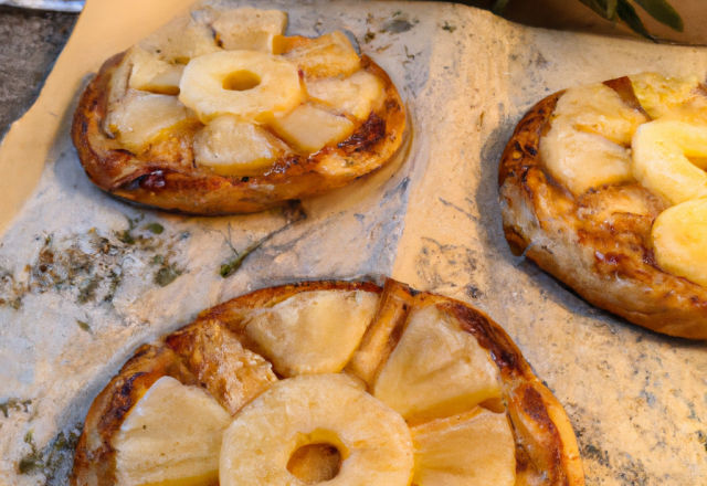 Galettes des rois à l'ananas