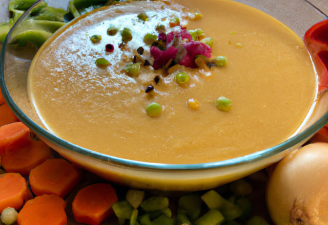 Velouté de légumes au thermomix