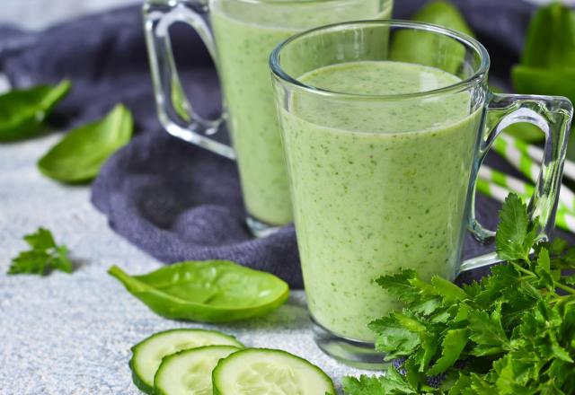 Smoothie concombre et chèvre