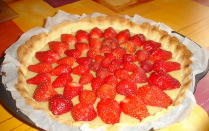 Tarte au fraises spécial